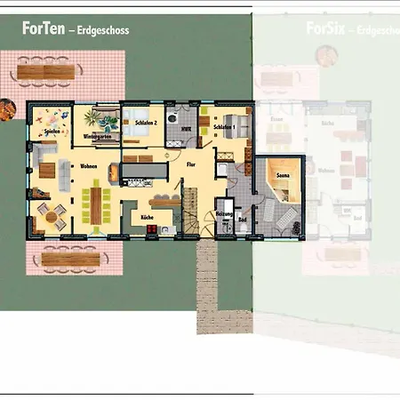 Reethaus Mertinat For Mit Meerblick Holiday home